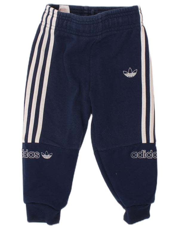 Adidas Baby Boys Graphic Joggers Trenirka Hlače 12-18 mjeseci tamnoplave