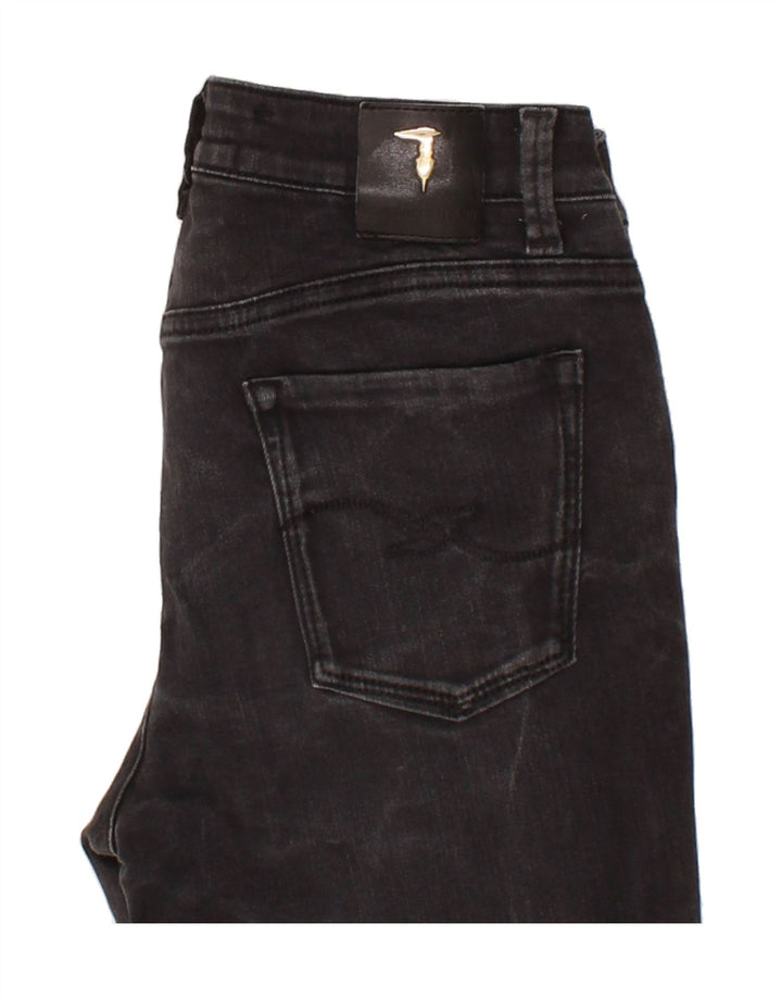 TRUSSARDI Womens Slim Jeans W27 L26  Black Vintage Trussardi and Second-Hand Trussardi from Messina Hembry 