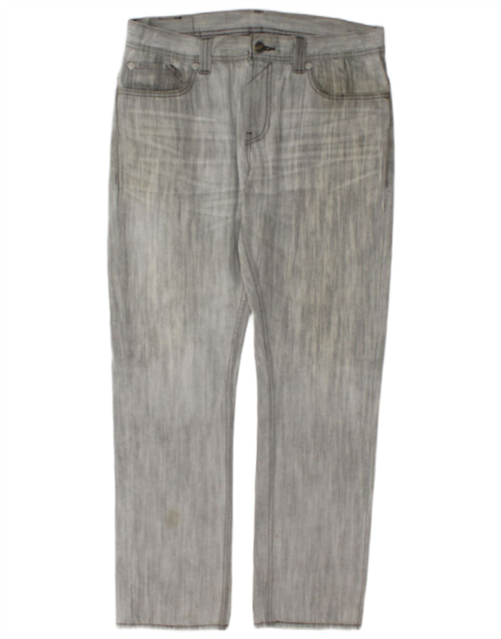 Levi's Mens 511 Slim Jeans W33 L30 Grey Flecked Cotton