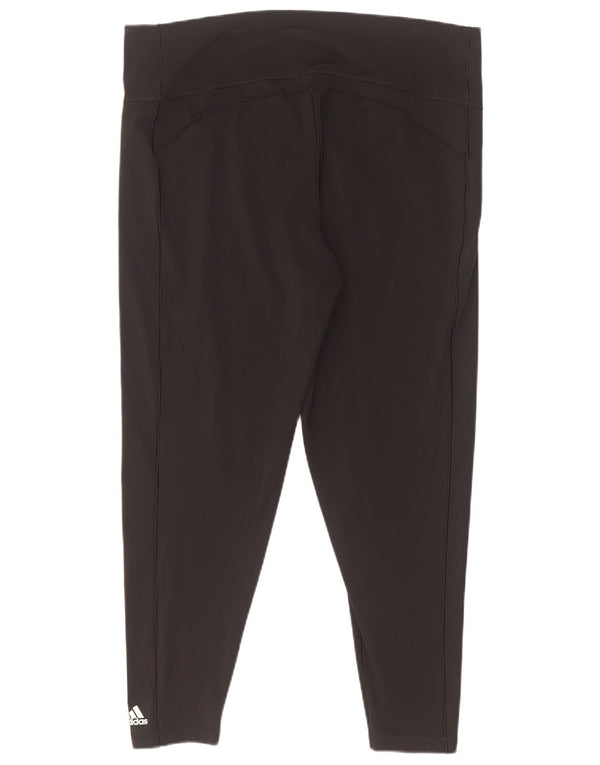 Adidas ženske kratke tajice UK 24/26 2XL crni najlon