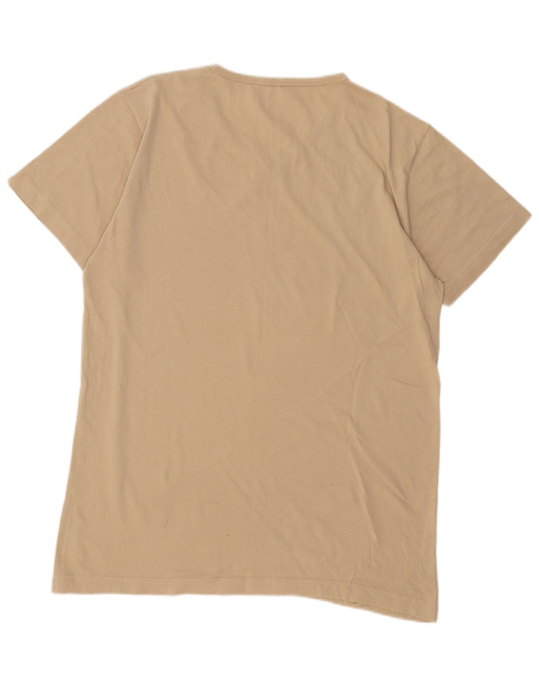 Muška majica kratkih rukava Lyle & Scott Srednje bež pamuk