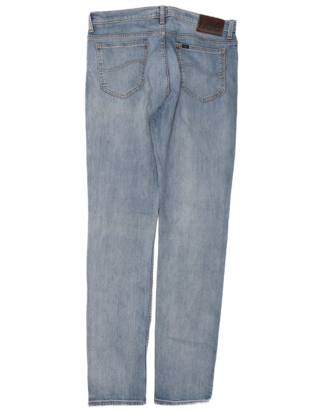 Lee Mens Rider Slim Jeans W34 L34 Plavi pamuk