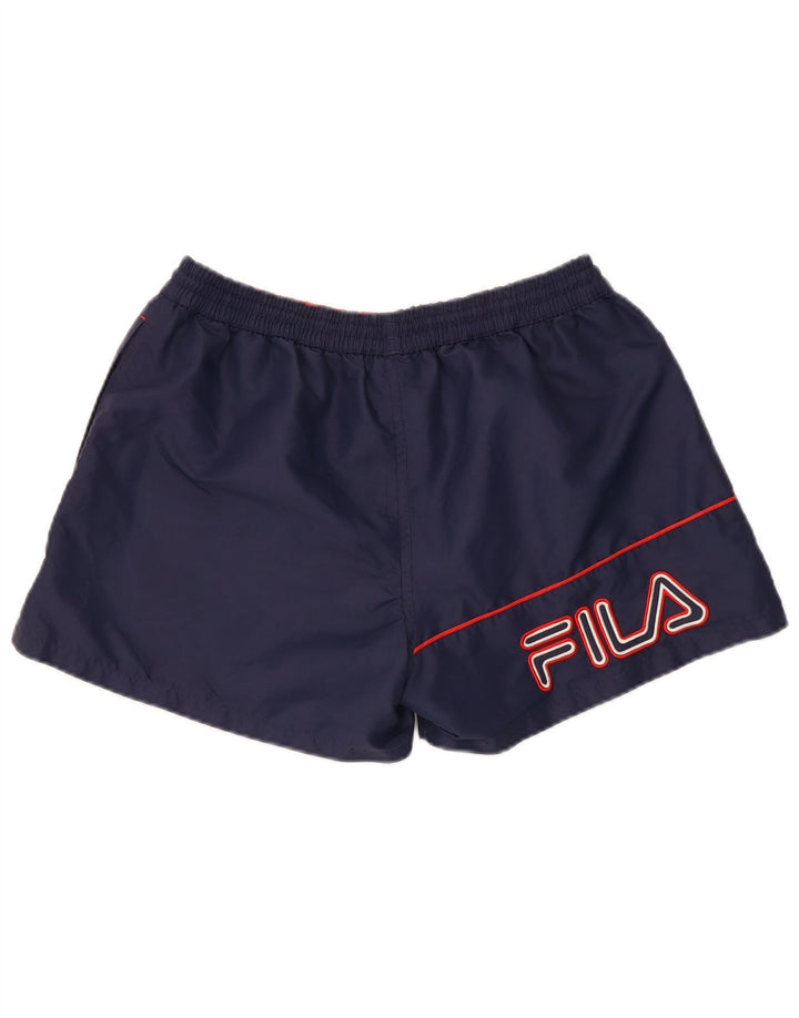 Fila muške sportske kratke hlače srednje veličine tamnoplavi poliester