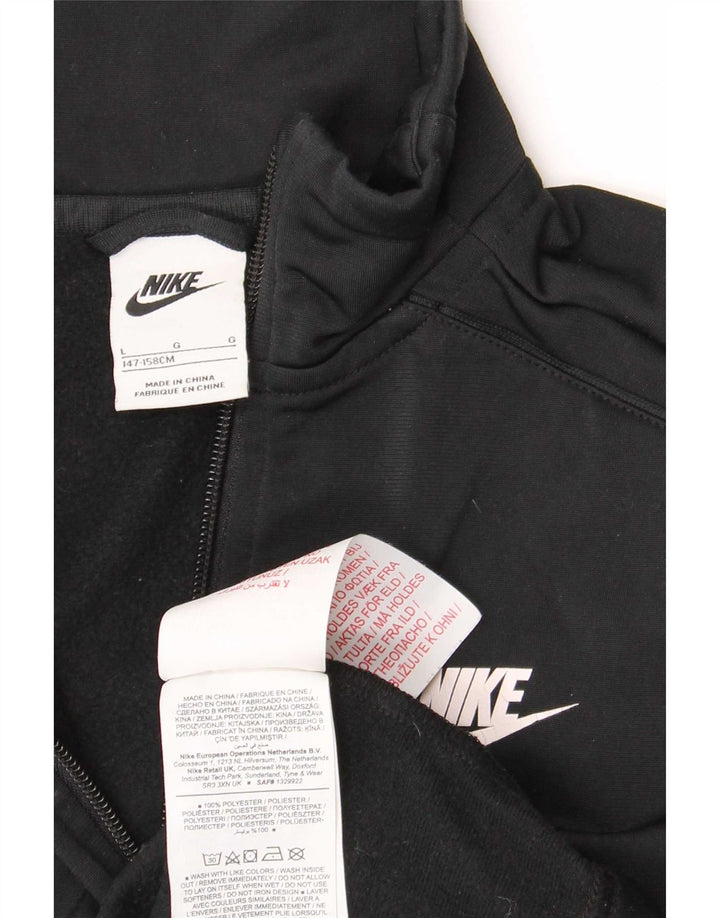 Nike Boys Trenirka Gornja jakna 12-13 godina velika crna poliester