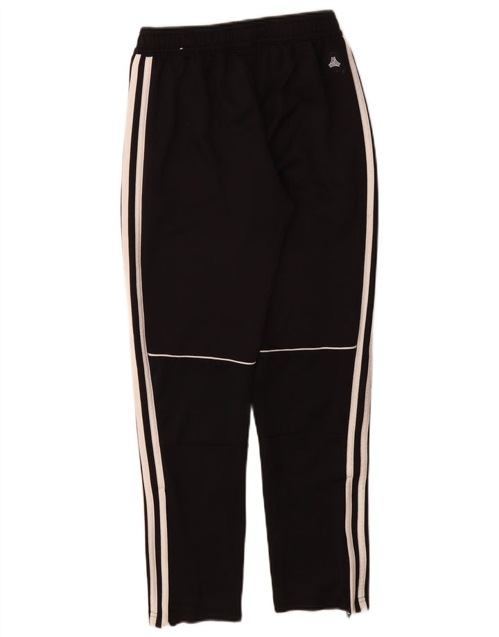 Adidas Hlače za trenirku za dječake 11-12 godina crne poliesterske