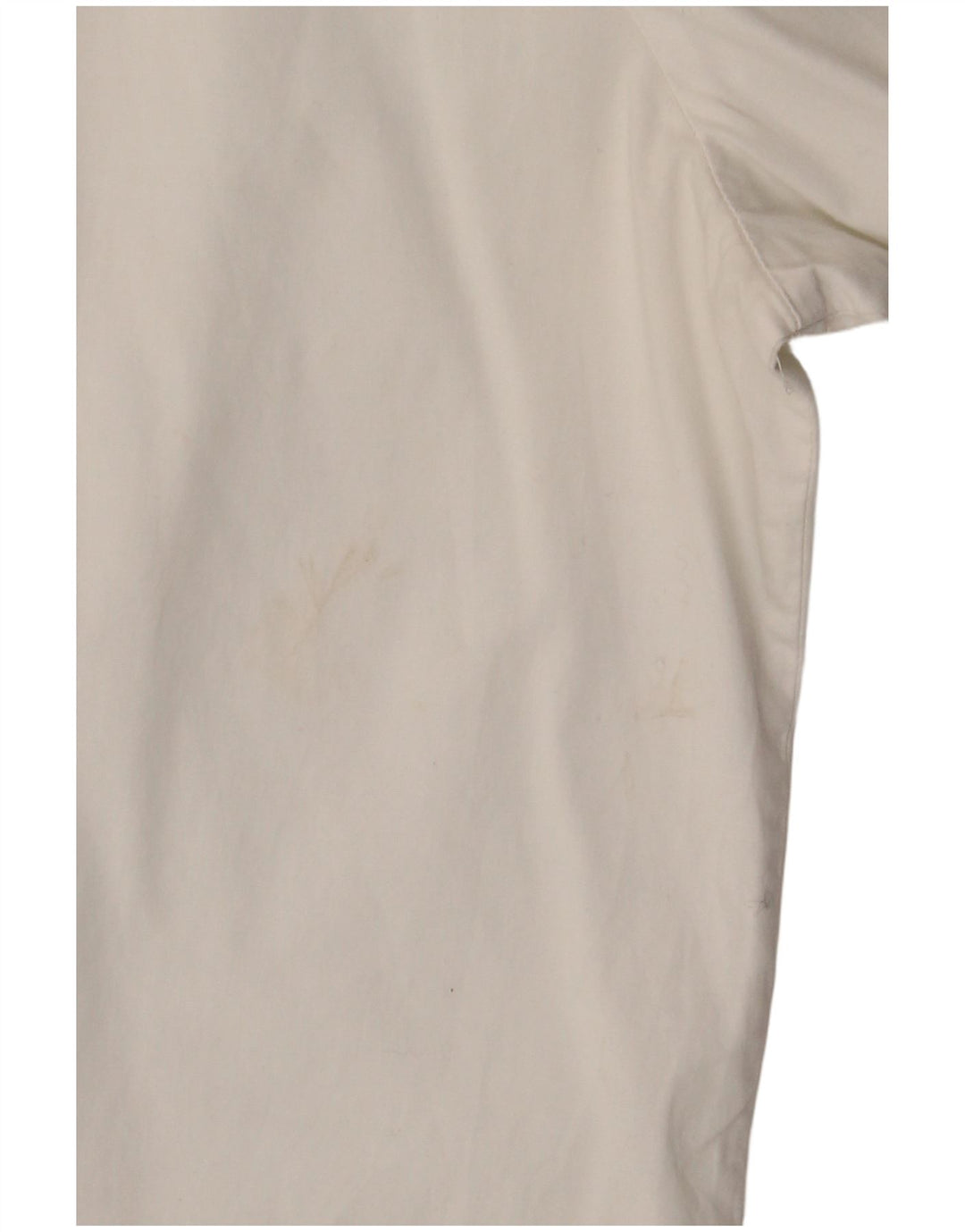 BENETTON Ženska košulja kratkih rukava UK 16 Veliki bijeli pamuk