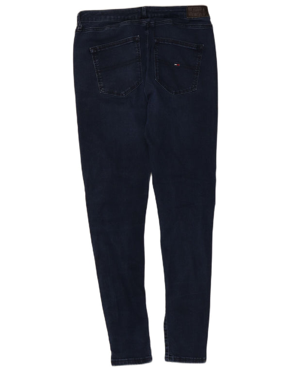 Tommy Hilfiger ženske uske traperice W30 L30 tamnoplavi pamuk