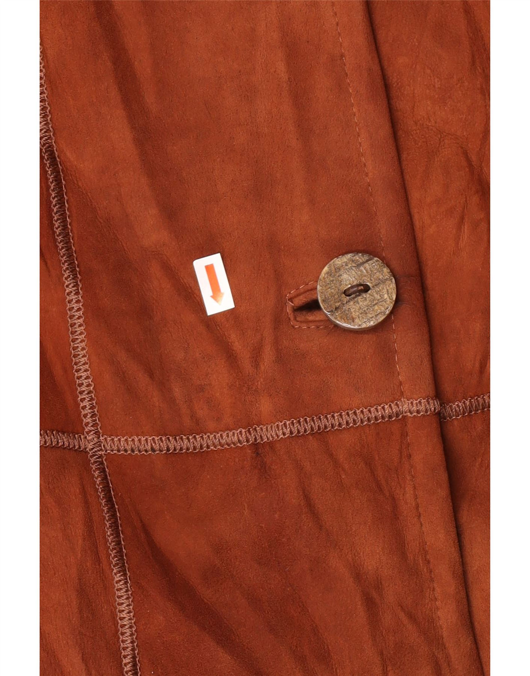 VINTAGE ženski kaput od šišmiša IT 44 srednje smeđe kože