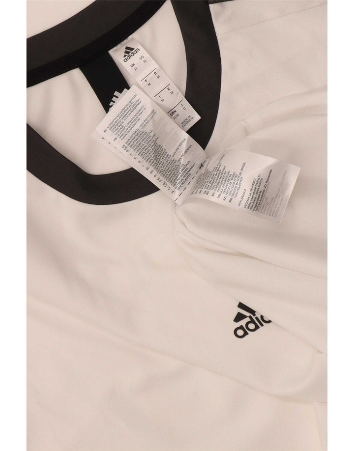 Adidas muška Climalite majica kratkih rukava Medium White Colourblock Poliester