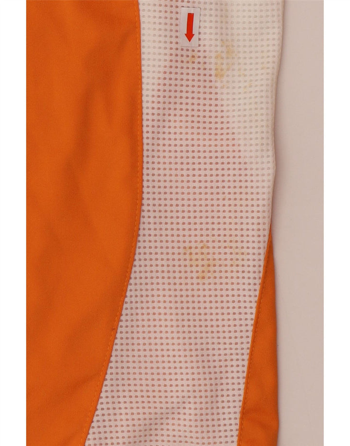 ADIDAS muška Climacool majica kratkih rukava velika narančasta poliesterska boja