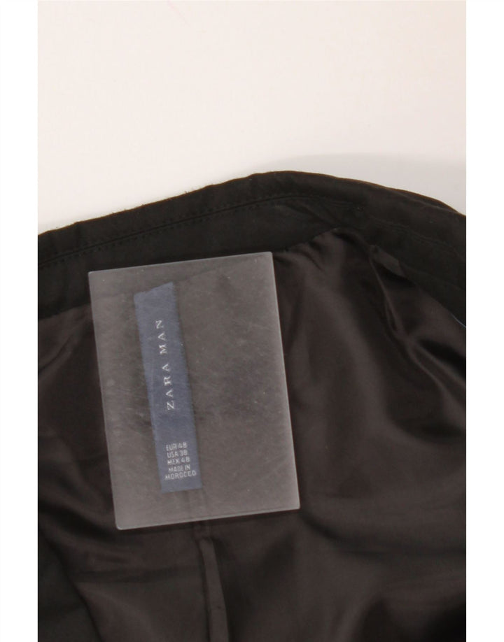 ZARA muška jakna sa 2 gumba EU 48 srednje crna