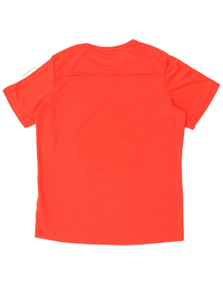 Adidas muška majica Climalite Graphic T-Shirt Veliki crveni poliester