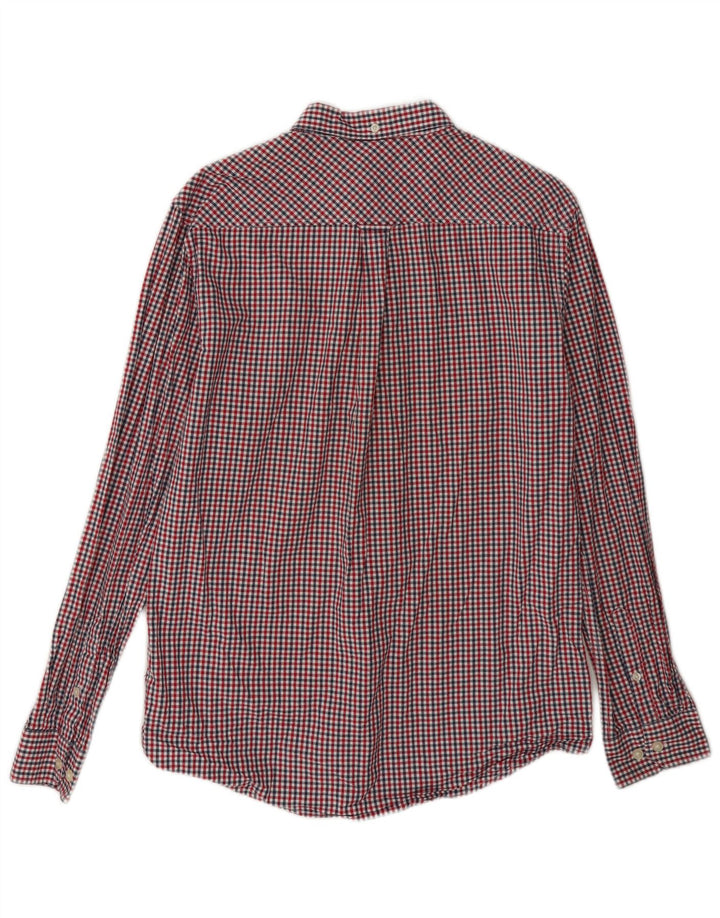 Ben Sherman muška košulja standardnog kroja srednje crvene boje od gingham pamuka