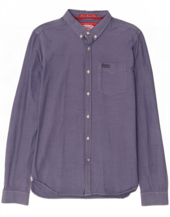 Superdry muška košulja Large Blue Cotton
