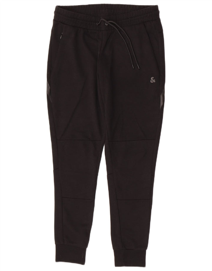 Jack & Jones muške trenirke Hlače Joggers Srednji crni poliester