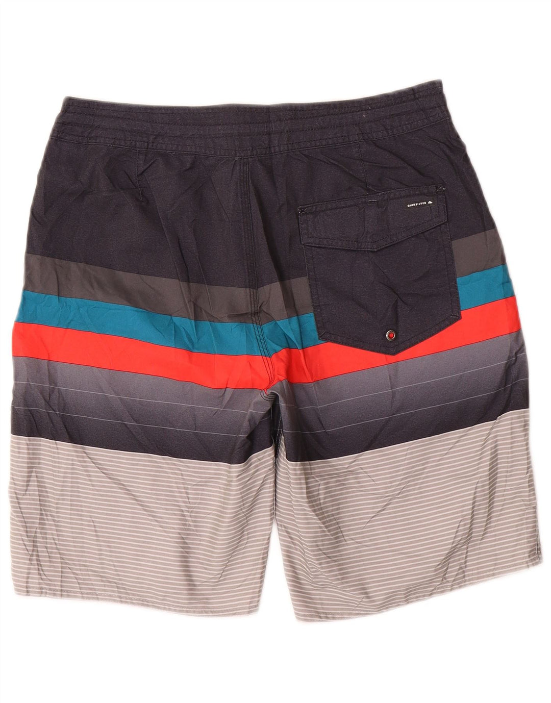 Quiksilver muške kratke hlače za kupanje s grafičkim motivima srednje raznobojnih pruga