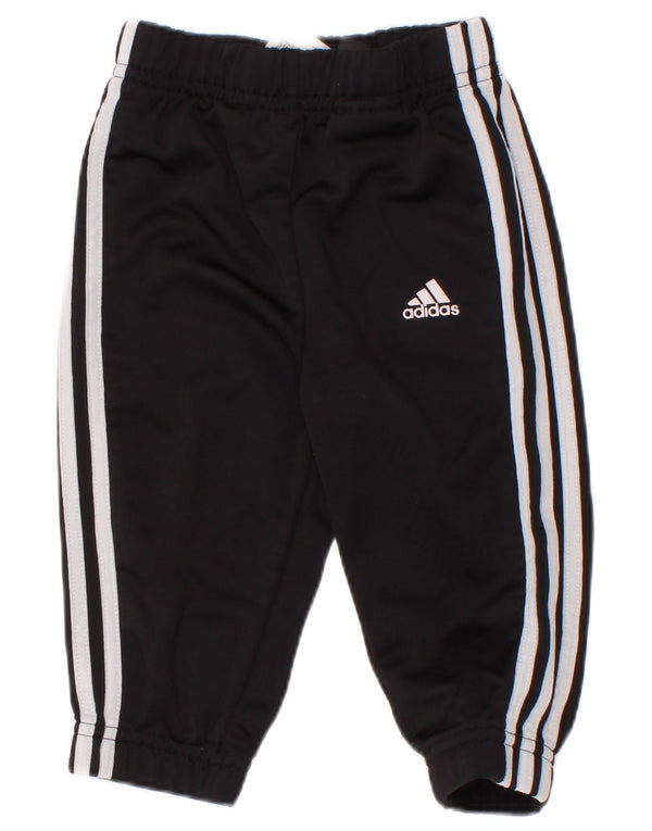 Adidas Baby Boys Trenirke Hlače 6-9 mjeseci crni poliester