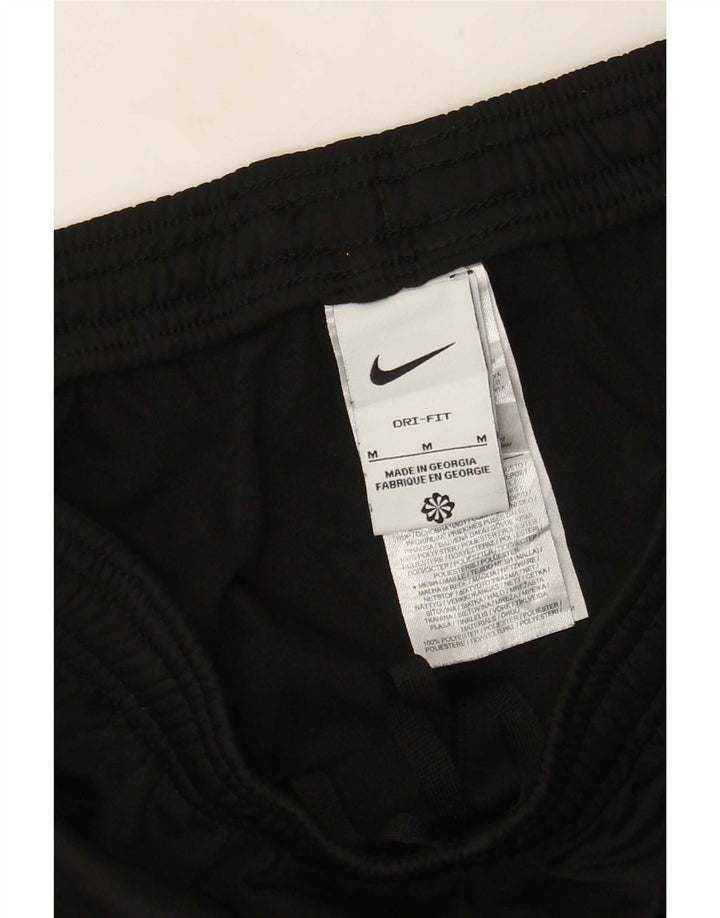 Nike muške Dri Fit hlače za trenirku srednje crne boje od poliestera