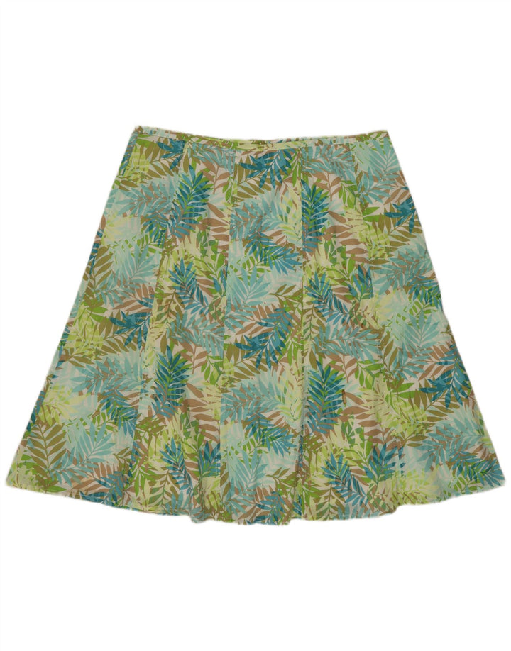 EDDIE BAUER Ženska suknja A-kroja US 12 Large W32 Raznobojna cvjetna