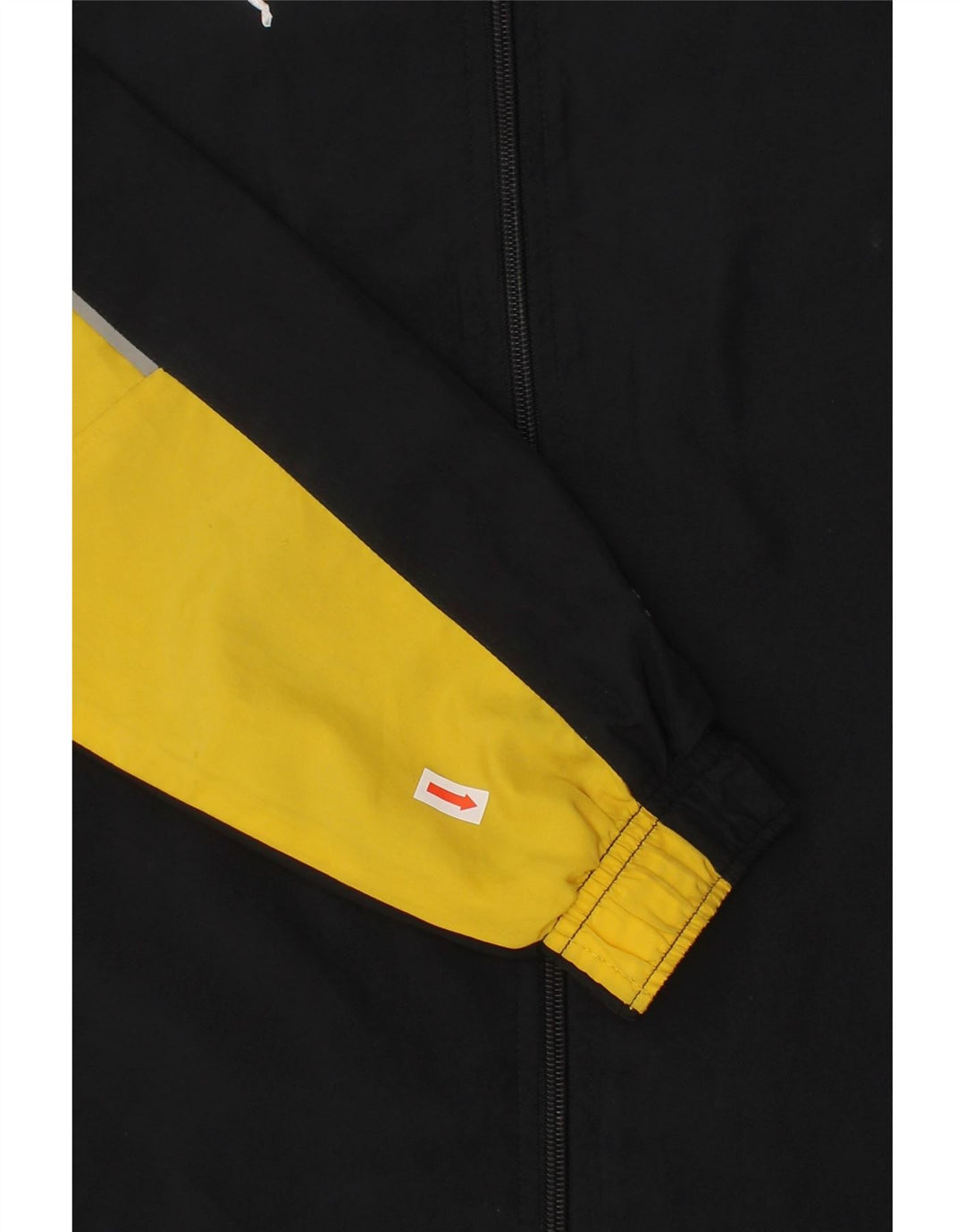 PUMA Boys Tracksuit Top Jacket 11-12 Years Black Colourblock Polyester Vintage Puma and Second-Hand Puma from Messina Hembry 