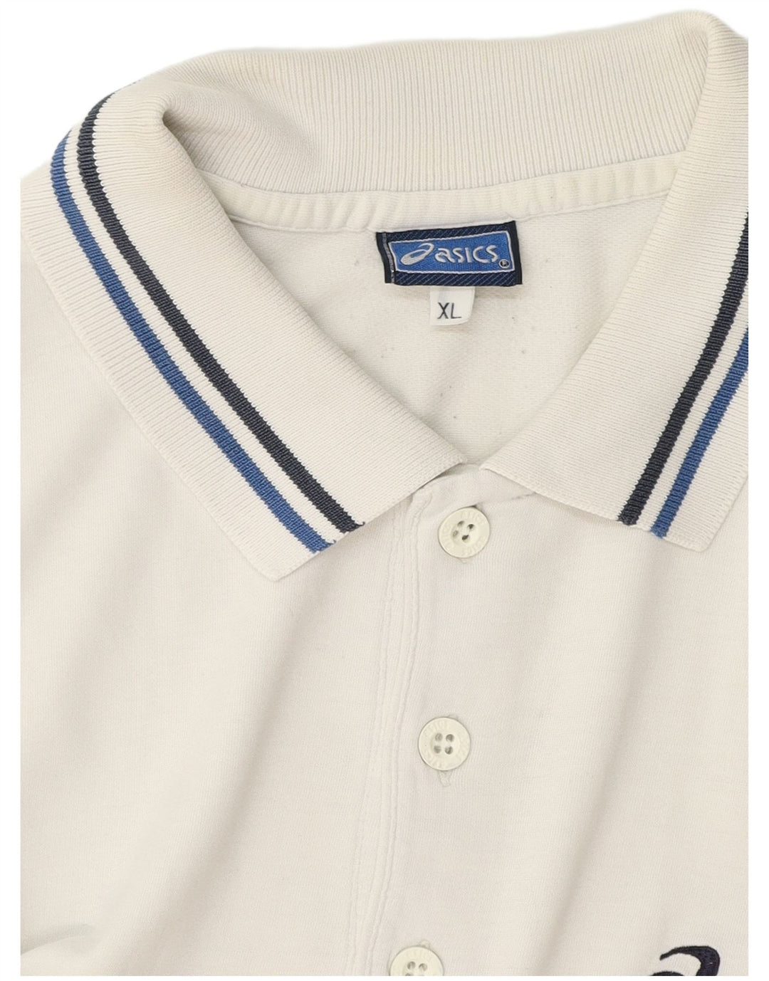 Asics muška polo majica XL bijeli pamuk