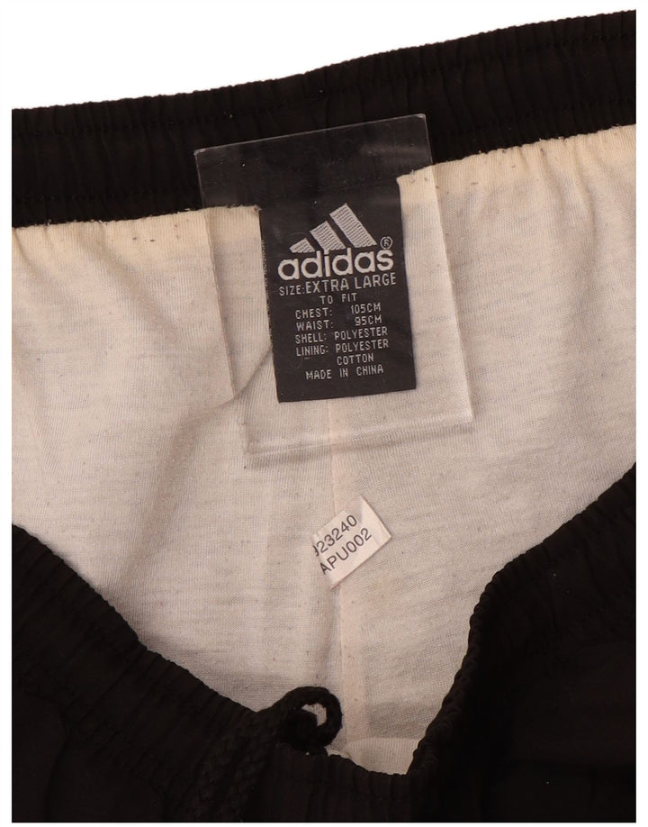 ADIDAS muške grafičke trenirke hlače Joggers XL Black Colourblock