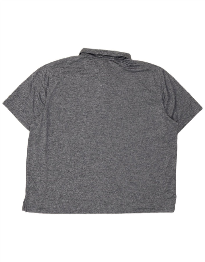 Reebok muška polo majica 3XL sivi flekasti poliester