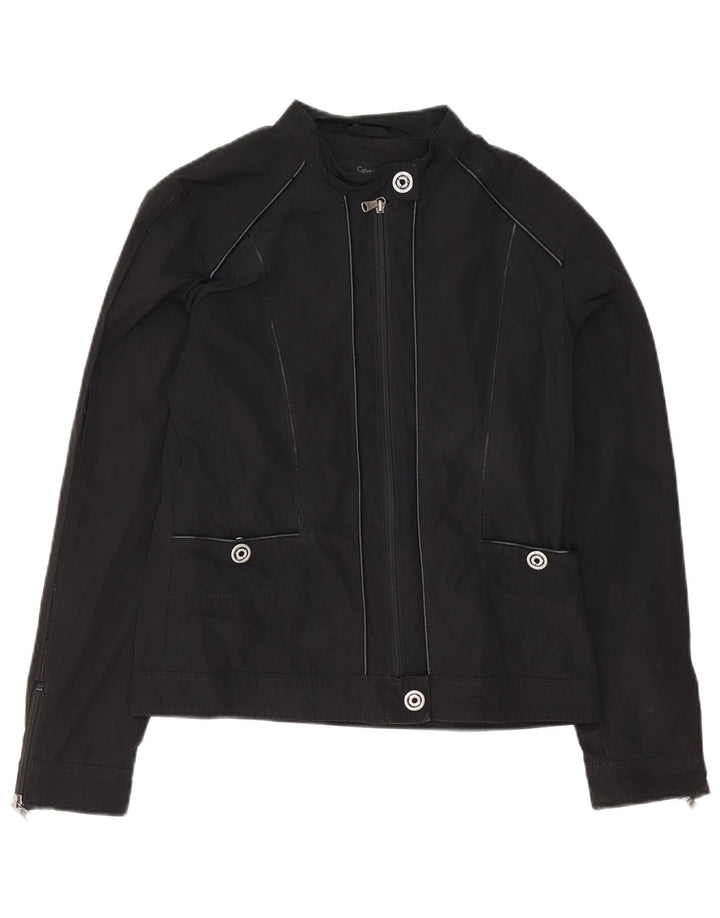 Calvin Klein Jeans ženska bomber jakna UK 16 velika crna