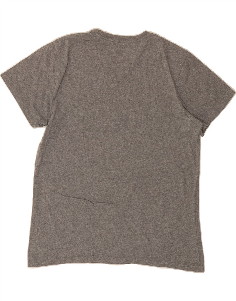 RALPH LAUREN Mens Graphic T-Shirt Top Large Grey Vintage Ralph Lauren and Second-Hand Ralph Lauren from Messina Hembry 