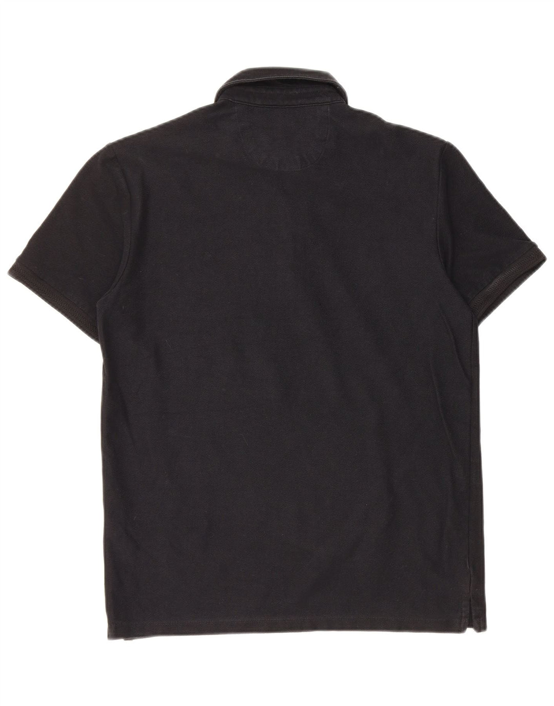 Zara muška polo majica mala crna pamučna