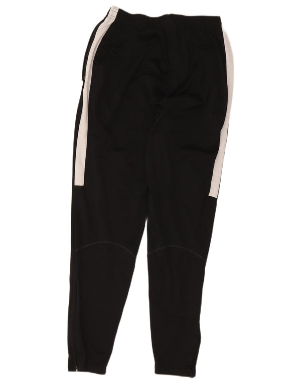 Nike Ženske Dri Fit Trenirke Hlače UK 12 srednje crne boje