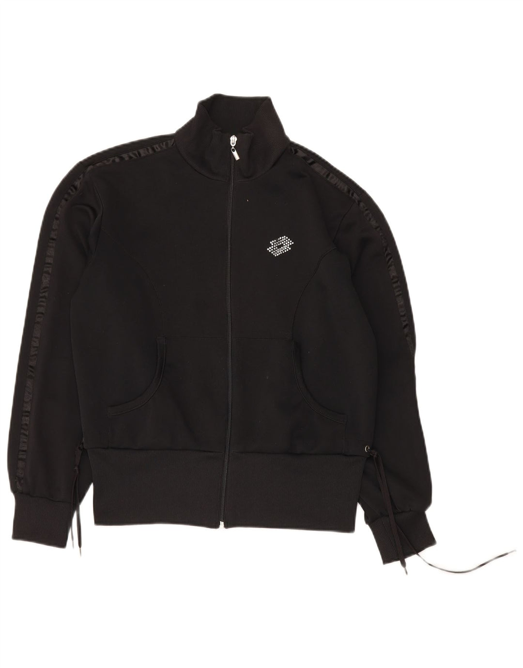 Lotto ženska gornja jakna trenirke UK 16 velika crna