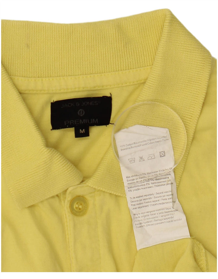 Jack & Jones muška polo majica srednje žuti pamuk