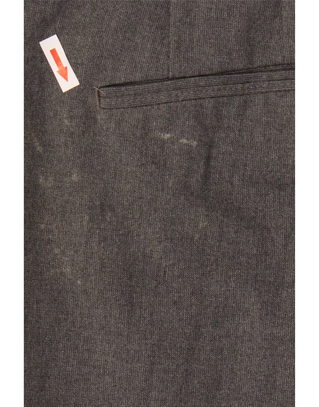 Zara muške ravne chino hlače EU 44 Large W34 L29 sivi poliester
