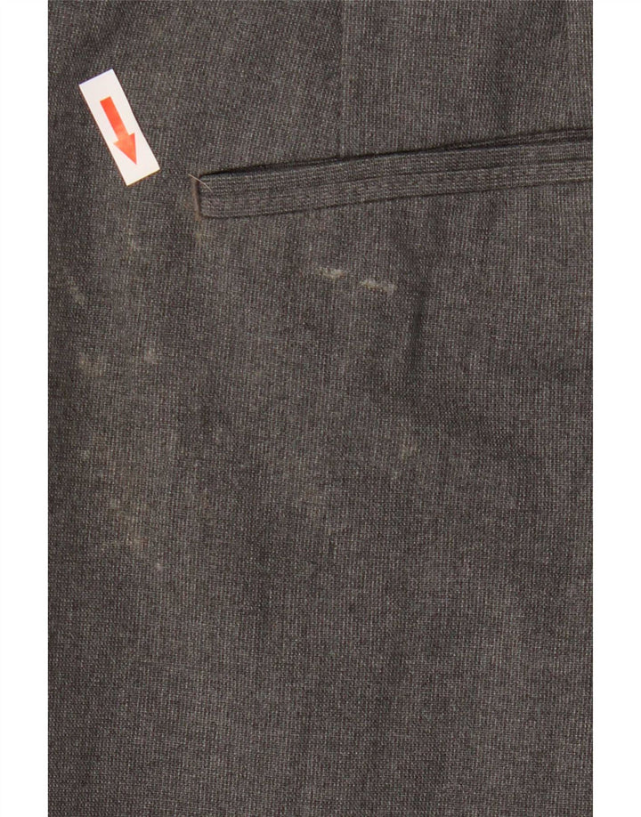 Zara muške ravne chino hlače EU 44 Large W34 L29 sivi poliester