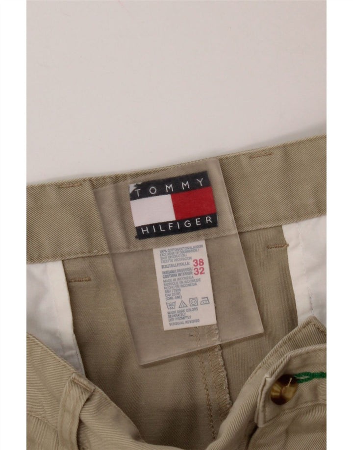 TOMMY HILFIGER Muške chino hlače s klinovima W38 L32 Bež pamuk