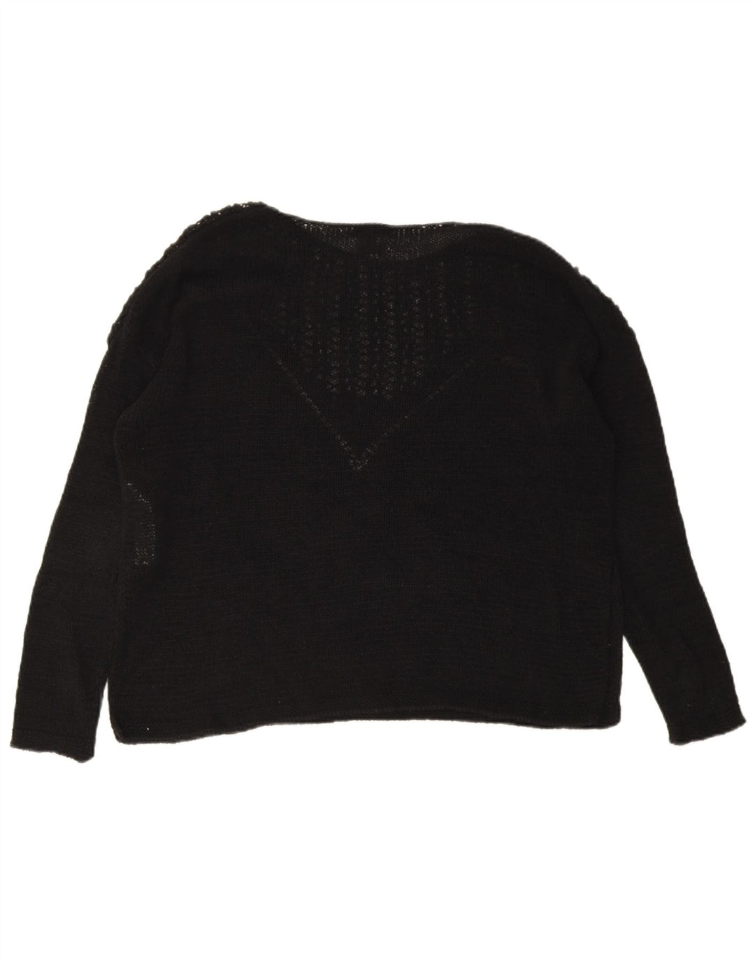 Massimo Dutti ženski pulover s velikim izrezom UK 14 srednje crna