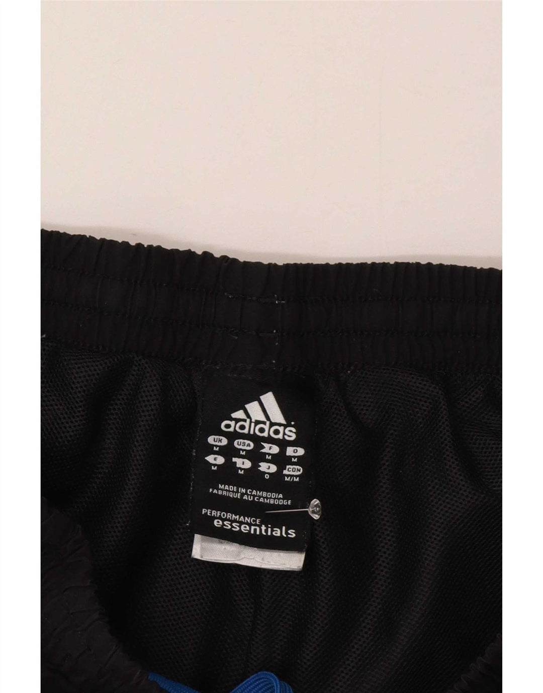 Adidas muške sportske kratke hlače Climalite srednje crne boje od poliestera