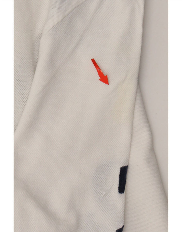 POLO RALPH LAUREN Muška ragbi polo majica s grafičkim motivima XL bijele boje