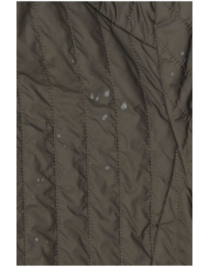 ARMANI JEANS Muška podstavljena jakna UK 36 Mali kaki poliamid