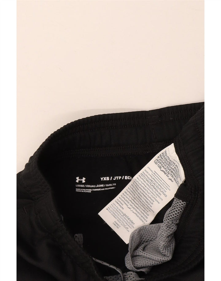 UNDER ARMOUR Trenirke za dječake 6-7 godina XS W22 L22 Crne
