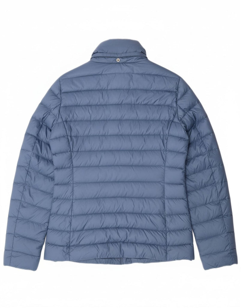 CALVIN KLEIN Womens Padded Jacket UK 14 Medium Blue Polyamide Vintage Calvin Klein and Second-Hand Calvin Klein from Messina Hembry 