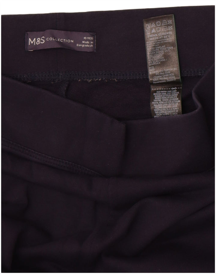 Marks & Spencer ženske tajice UK 10 Male tamnoplave pamučne