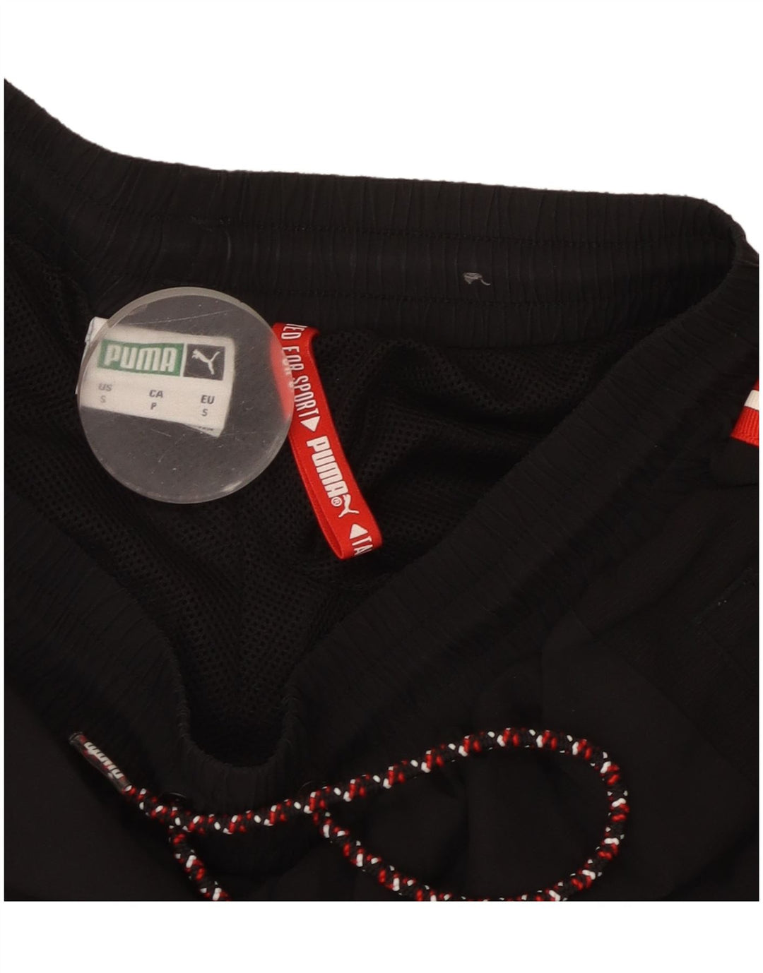 Puma muške sportske kratke hlače male crne poliesterske