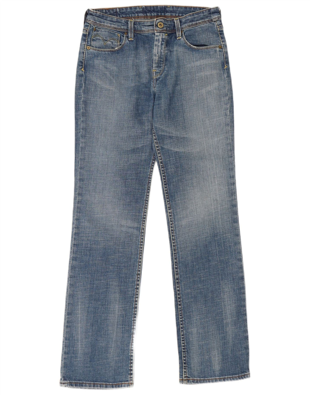 Levi's ženske ravne traperice W29 L32 plavi pamuk