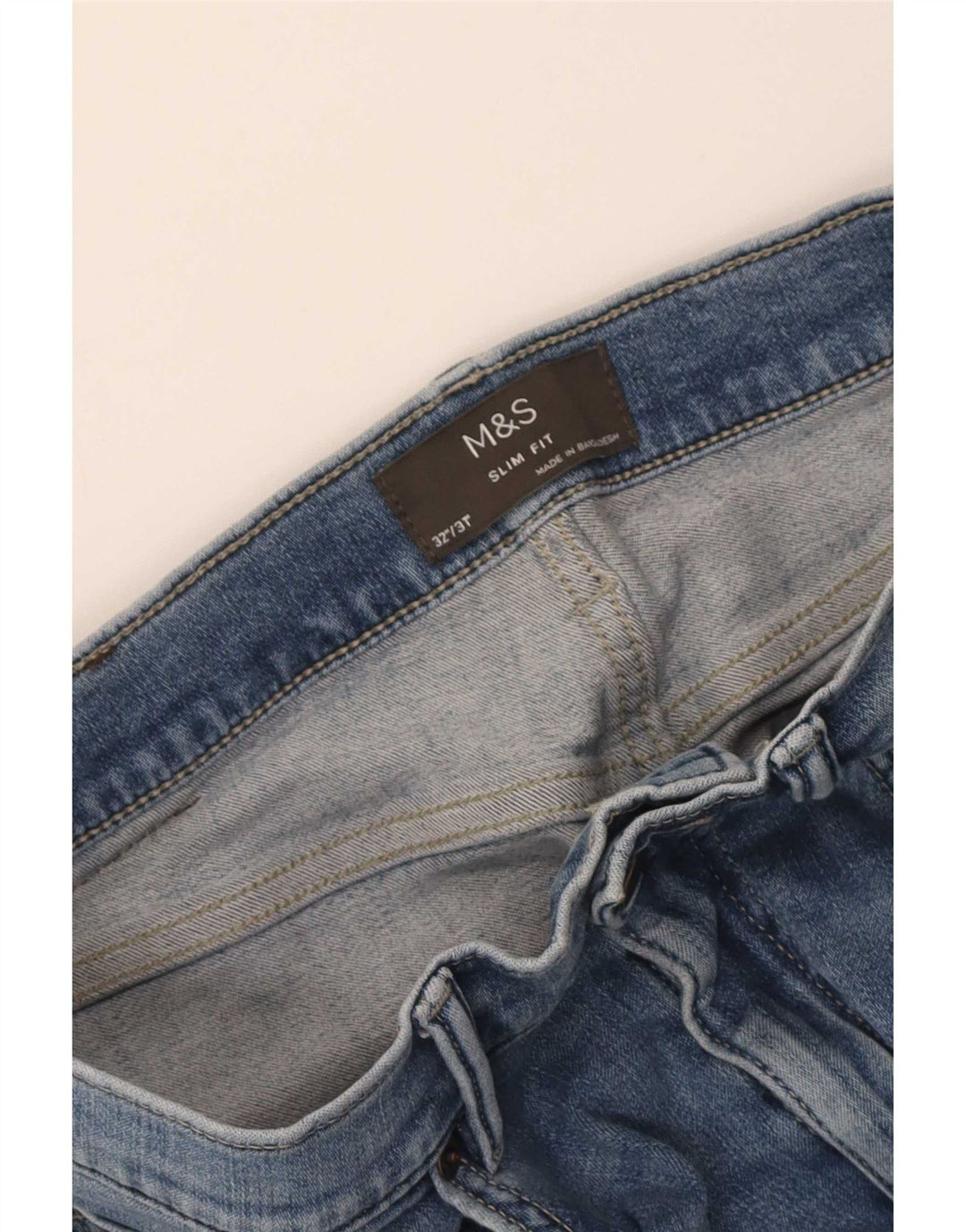 Marks & Spencer Muške uske traperice W32 L31 Plave