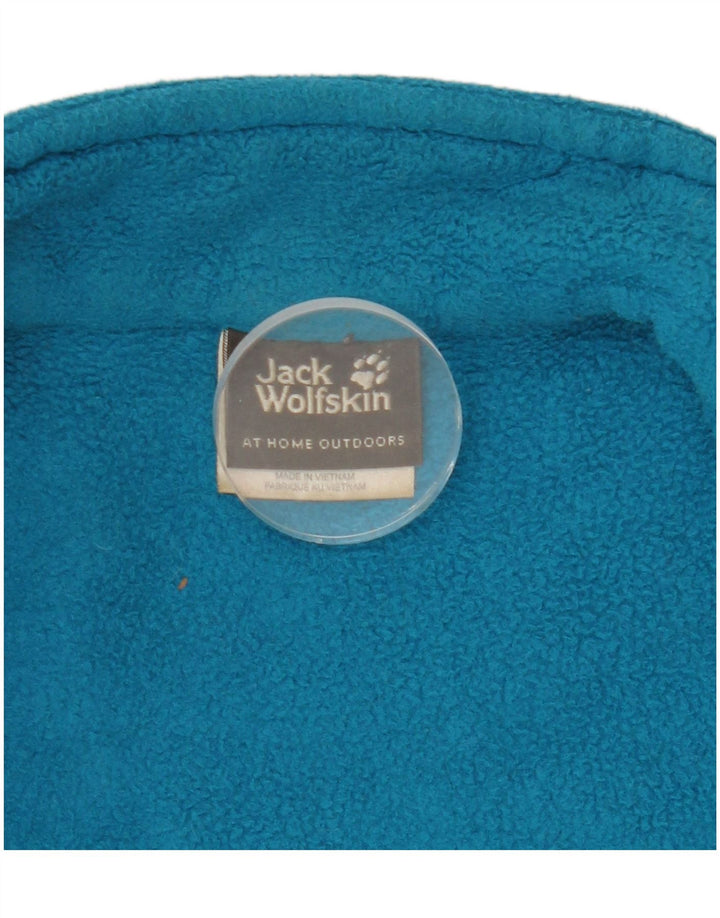 Jack Wolfskin ženska jakna od flisa s podstavom UK 10 Mali plavi poliester