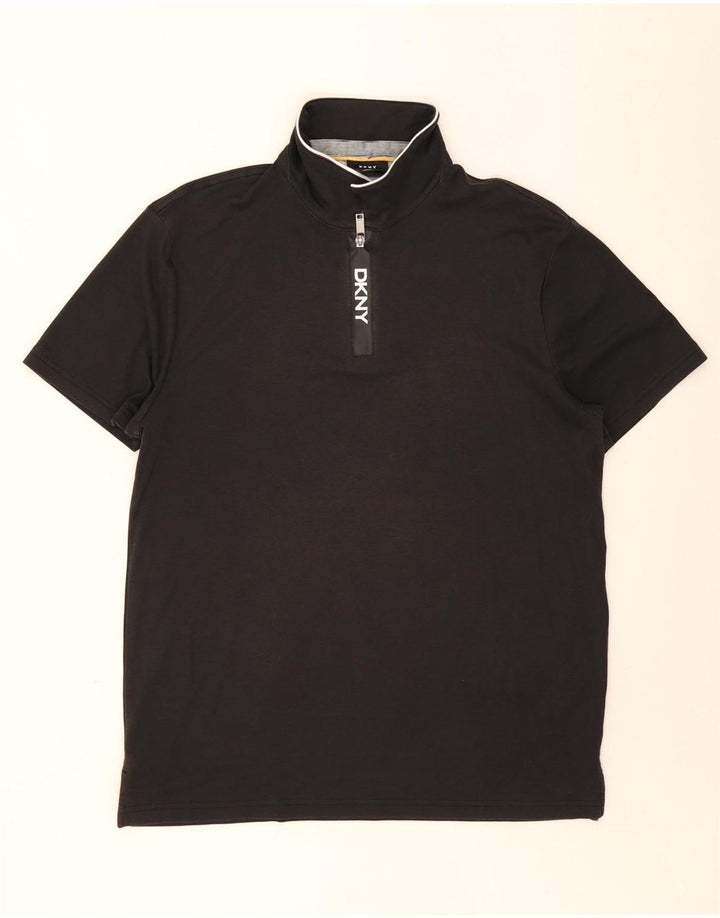 Dkny muška polo majica XL crni pamuk