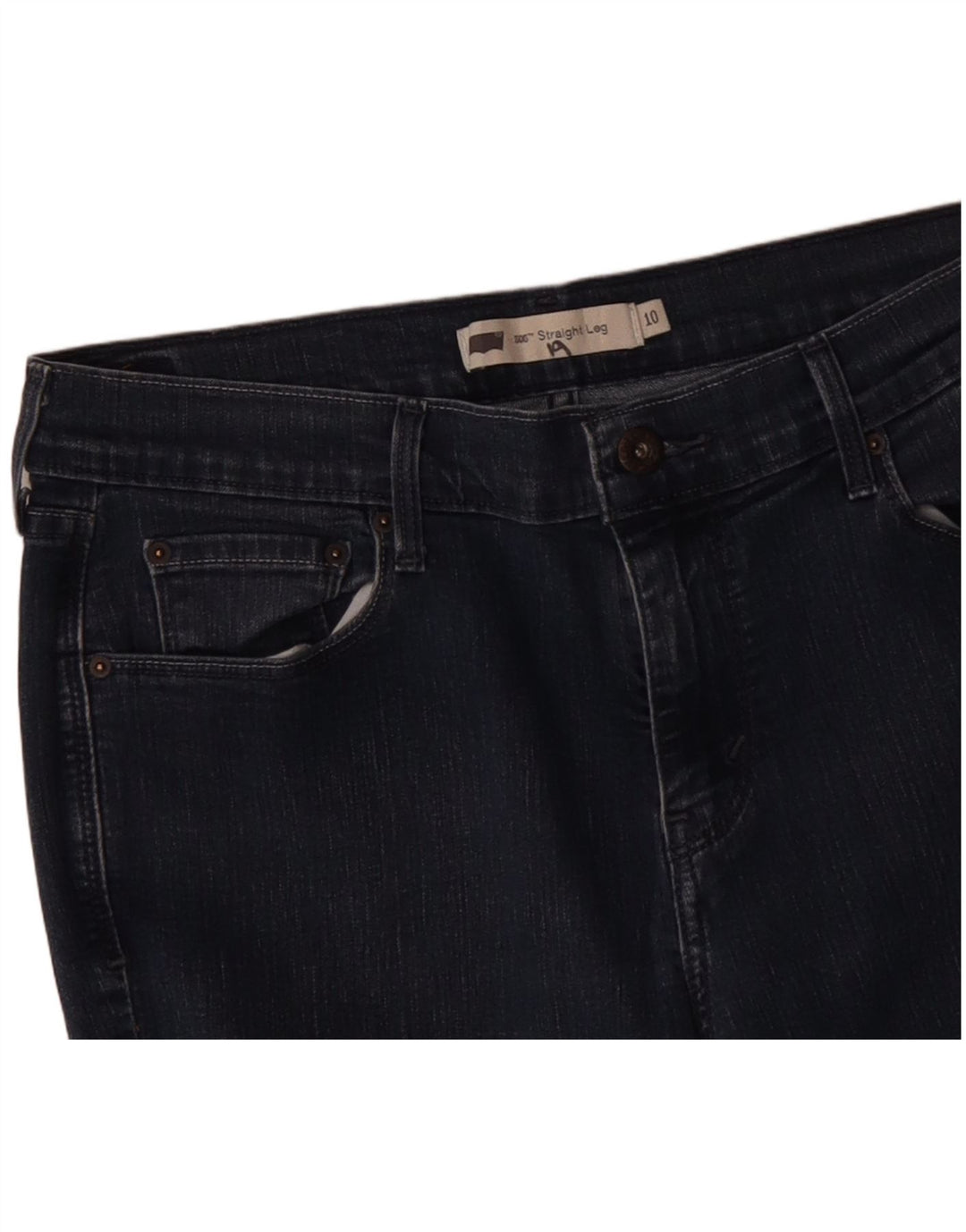 LEVI'S ženske 506 ravne traperice US 10 Large W32 L32 Plava
