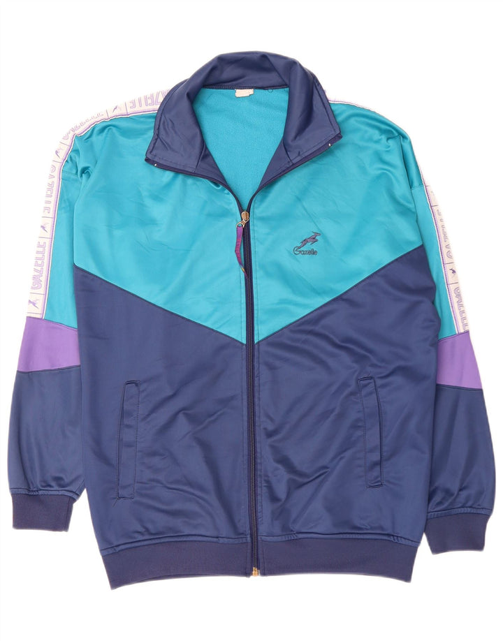 GAZELLE muška trenirka s grafičkim motivima, gornja jakna XL tamnoplave boje